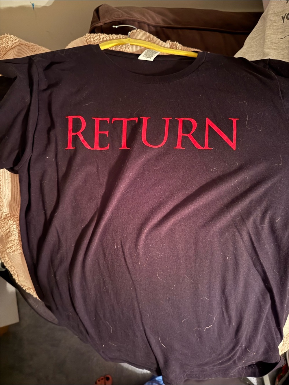 My Chemical Romance RETURN Graphic Tee - Black with Red Print